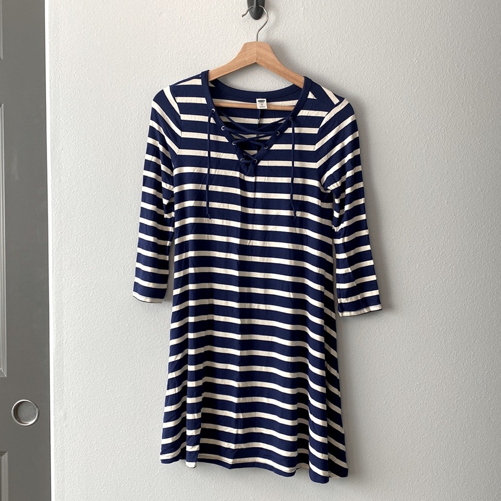 3 for $10 ✨2x Host Pick✨ Old Navy Striped Swing Dress